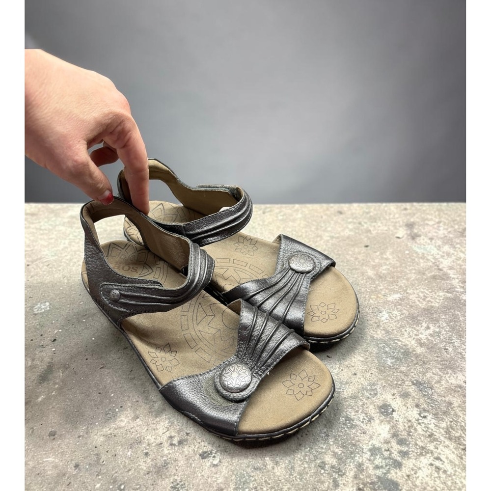 Taos Footwear Escape Leather Comfort Adjustable Sandals Women's US 8 / EU 39